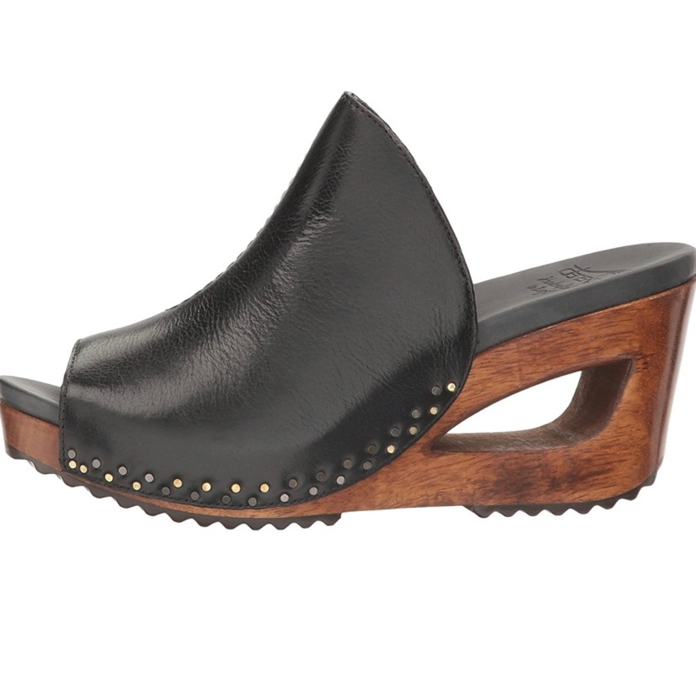 Hand crafted Dansko SAGE clogs wedge platform